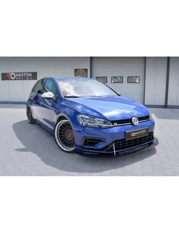 Lame de Pare-chocs Hybrid sport Avant VW GOLF 7 R / R-Line Facelift ABS - Maxton