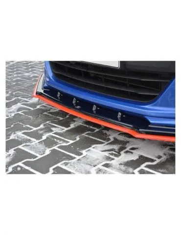 Lame de Pare-chocs Avant / Splitter V.4 SUBARU BRZ Facelift   + - Maxton