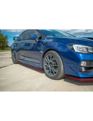 Set de Diffuseur de Bas de Caisse V.2 SUBARU WRX STI   + - Maxton