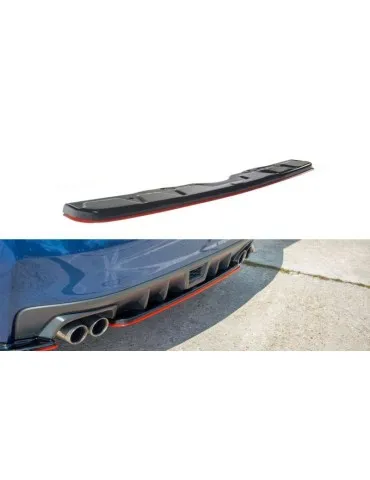 Diffuseur central Arrière V.2 SUBARU WRX STI + - Maxton