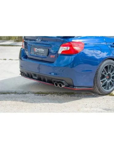 Diffuseur central Arrière V.2 SUBARU WRX STI  + - Maxton