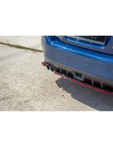 Diffuseur central Arrière V.2 SUBARU WRX STI  + - Maxton