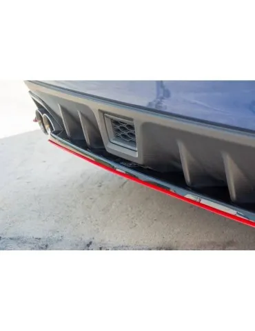 Diffuseur central Arrière V.2 SUBARU WRX STI  + - Maxton