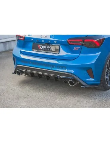 Lame / Diffuseur du Pare-chocs Arrière V.2 FORD FOCUS ST Mk4 - Maxton