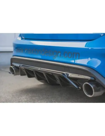 Lame / Diffuseur du Pare-chocs Arrière V.2 FORD FOCUS ST Mk4 - Maxton