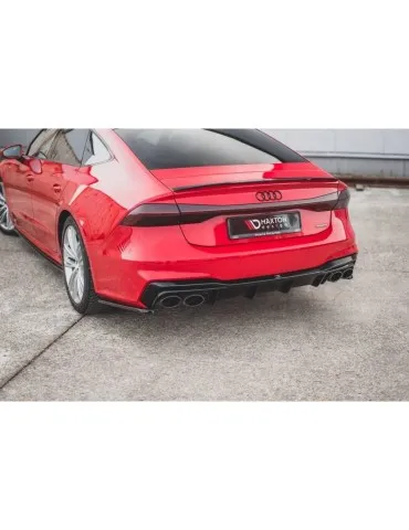Lame de Pare-chocs Arrière AUDI S7 / A7 S-LINE C8 - Maxton