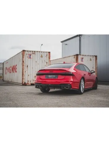 Lame / Diffuseur du Pare-chocs Arrière AUDI S7 C8 - Maxton