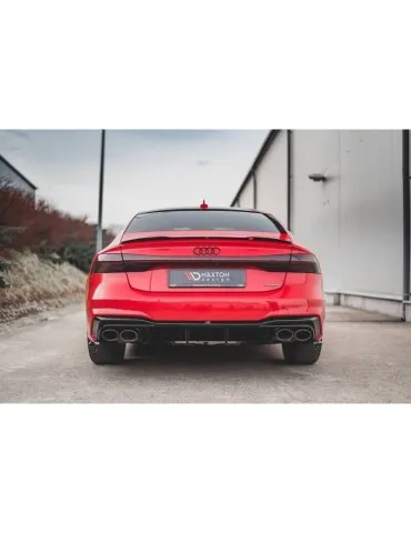 Lame / Diffuseur du Pare-chocs Arrière AUDI S7 C8 - Maxton