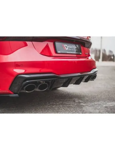 Lame / Diffuseur du Pare-chocs Arrière AUDI S7 C8 - Maxton