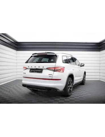 Lame de Pare-chocs Arrière SKODA KODIAQ MK1 Sportline (Pour la version avec les garde-boues) - Maxton
