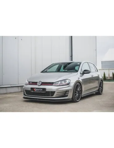 sport Durabilité Lame de Pare-chocs Avant / Splitter VW GOLF 7 GTI - Maxton