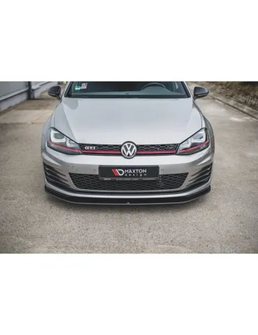 sport Durabilité Lame de Pare-chocs Avant / Splitter VW GOLF 7 GTI - Maxton