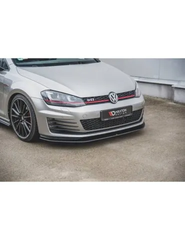 sport Durabilité Lame de Pare-chocs Avant / Splitter VW GOLF 7 GTI - Maxton