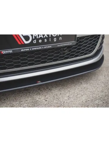 sport Durabilité Lame de Pare-chocs Avant / Splitter VW GOLF 7 GTI - Maxton