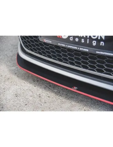 sport Durabilité Lame de Pare-chocs Avant / Splitter VW GOLF 7 GTI - Maxton