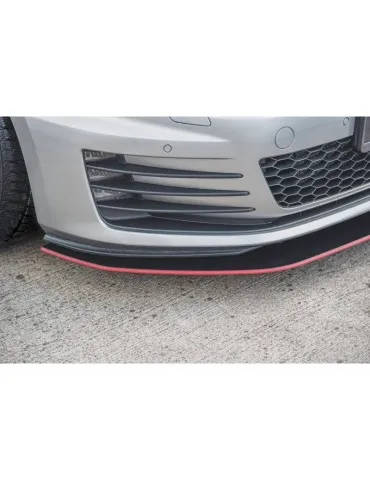 sport Durabilité Lame de Pare-chocs Avant / Splitter VW GOLF 7 GTI - Maxton