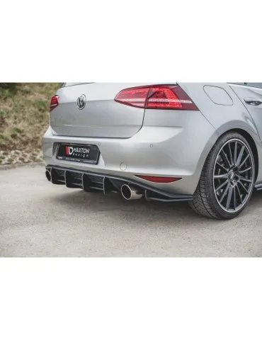 sport Durabilité Central Diffuseur Arrière V.1 VW GOLF 7 GTI - Maxton