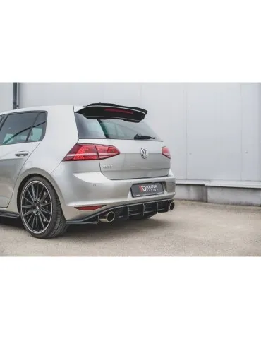 sport Durabilité Central Diffuseur Arrière V.1 VW GOLF 7 GTI - Maxton