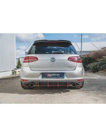 sport Durabilité Central Diffuseur Arrière V.2 VW GOLF 7 GTI - Maxton