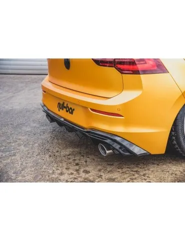Lame / Diffuseur du Pare-chocs Arrière VW GOLF 8 (GTI ) - Maxton