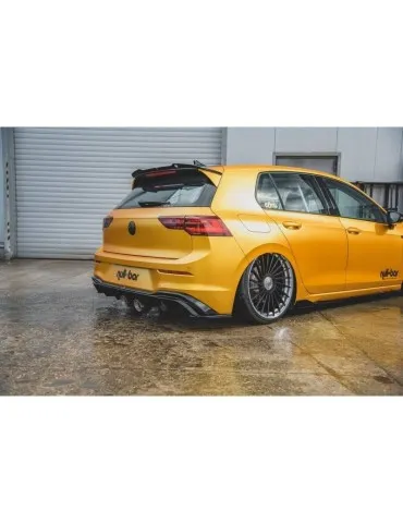 Lame / Diffuseur du Pare-chocs Arrière VW GOLF 8 (R32 ) - Maxton