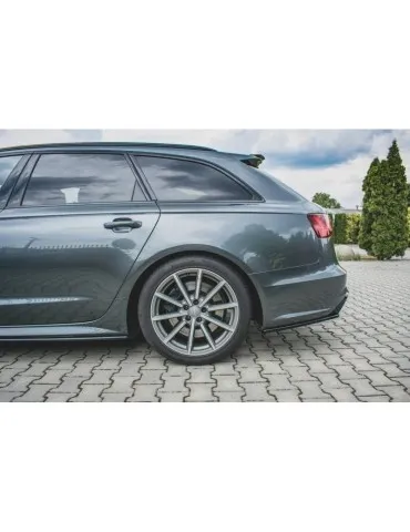 Lame de pare-chocs Latérales Arrière AUDI S6 / A6 S-LINE C7 FL - Maxton