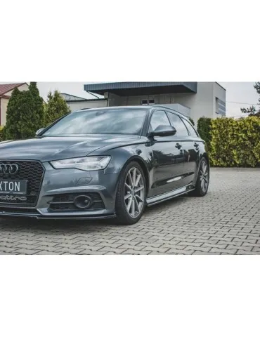 Dokladki Progów AUDI S6 / A6 S-LINE C7 FL - Maxton