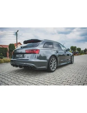 Dokladki Progów AUDI S6 / A6 S-LINE C7 FL - Maxton