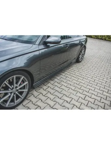 Dokladki Progów AUDI S6 / A6 S-LINE C7 FL - Maxton