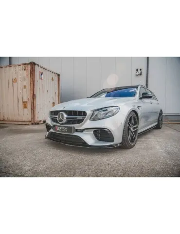 Lame de Pare-chocs Avant V.2 MERCEDES-BENZ E63 AMG Estate/Sedan S213/W213 - Maxton