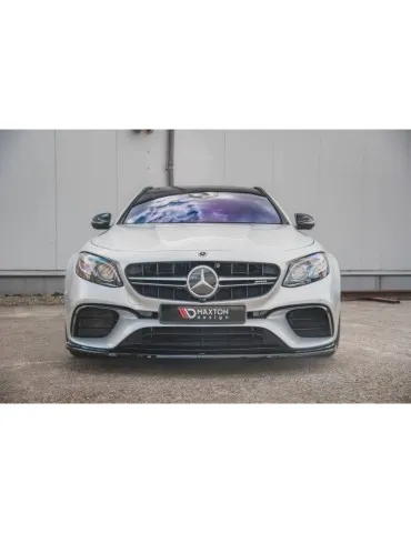 Lame de Pare-chocs Avant V.2 MERCEDES-BENZ E63 AMG Estate/Sedan S213/W213 - Maxton