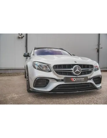 Lame de Pare-chocs Avant V.2 MERCEDES-BENZ E63 AMG Estate/Sedan S213/W213 - Maxton