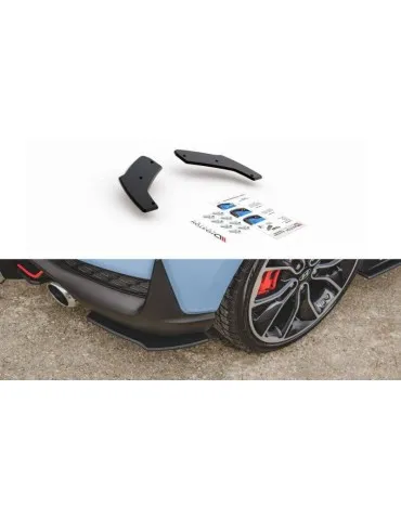 sport Durabilité Lame de Pare-chocs Arrière HYUNDAI I30 N MK3 Hatchback - Maxton