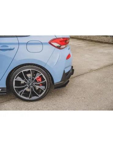 sport Durabilité Lame de Pare-chocs Arrière HYUNDAI I30 N MK3 Hatchback - Maxton