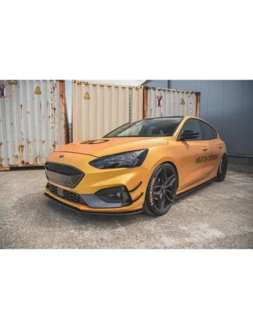 sport Durabilité Lame de Pare-chocs Avant FORD FOCUS ST / ST-LINE Mk4 - Maxton