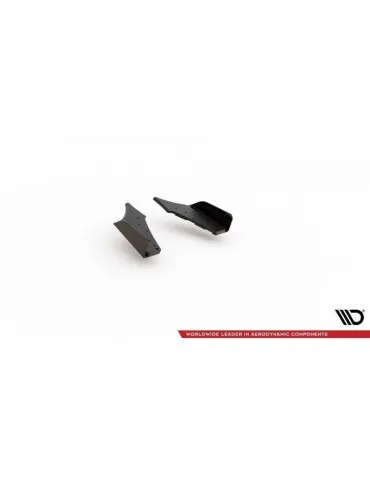 sport Durabilité Lame de Pare-chocs Arrière + Volets latéraux FORD FOCUS ST Mk4 - Maxton