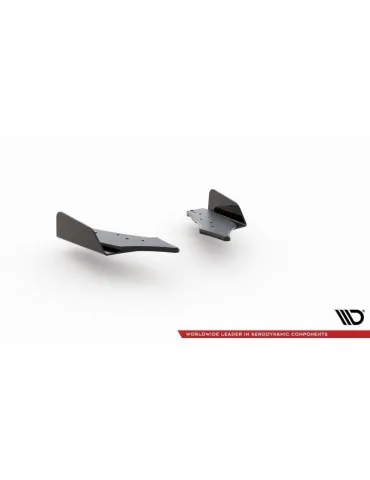 sport Durabilité Lame de Pare-chocs Arrière + Volets latéraux FORD FOCUS ST Mk4 - Maxton