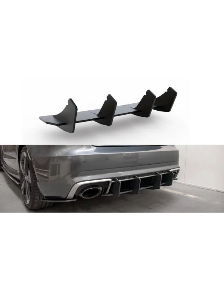 sport Durabilité Central Diffuseur Arrière V.2 AUDI RS3 8V Sportback - Maxton