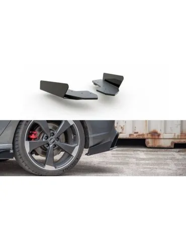 sport Durabilité Lame de Pare-chocs Arrière + Volets latéraux AUDI RS3 8V Sportback - Maxton