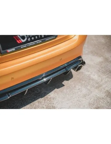 Lame / Diffuseur du Pare-chocs Arrière V.3 FORD FOCUS ST Mk4 - Maxton