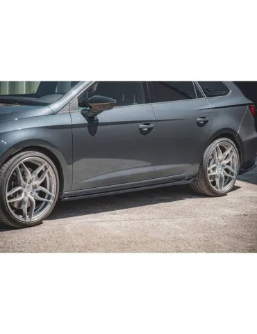 Extension / Rajout de Bas de caisse V.4 SEAT LEON CUPRA / FR MK3 FL - Maxton