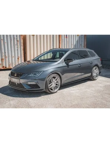 Extension / Rajout de Bas de caisse V.4 SEAT LEON CUPRA / FR MK3 FL - Maxton