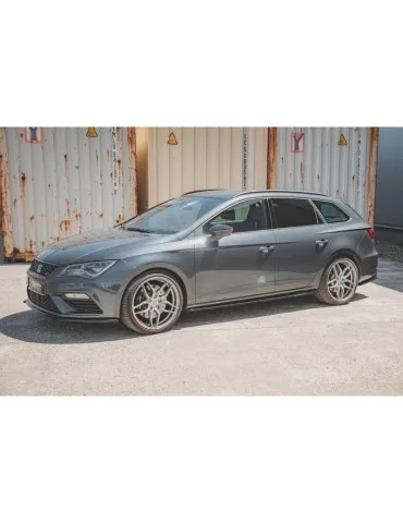 Extension / Rajout de Bas de caisse V.5 SEAT LEON CUPRA / FR MK3 FL - Maxton