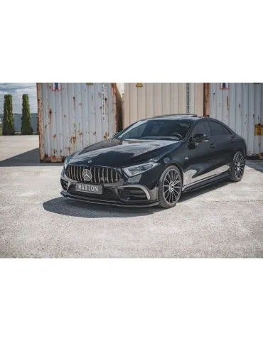 Lame de Pare-chocs Avant V.2 MERCEDES-BENZ CLS AMG-Line / 53AMG C257 - Maxton