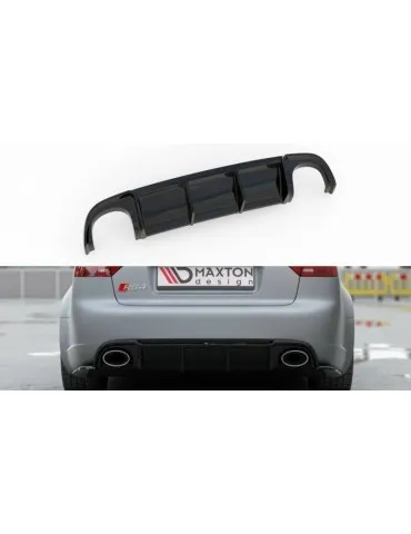 Diffuseur Arrière Complet AUDI RS4 B7 - Maxton