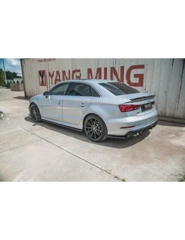Extension / Rajout de Bas de caisse V.2 AUDI S3 / A3 S-LINE Sedan 8V Facelift - Maxton
