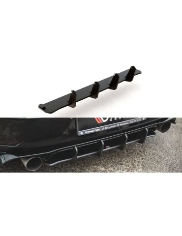 sport Durabilité Central Diffuseur Arrière VW GOLF 7 GTI TCR - Maxton