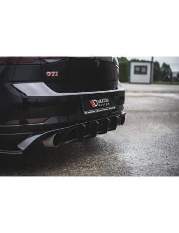 sport Durabilité Central Diffuseur Arrière VW GOLF 7 GTI TCR - Maxton