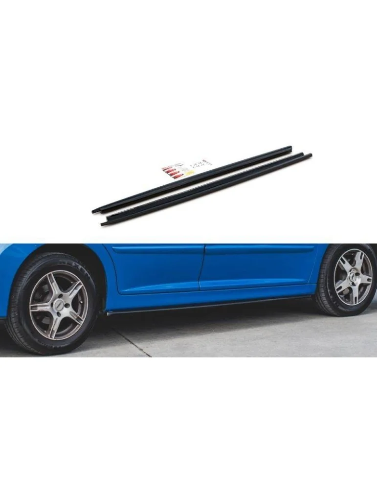 Extension / Rajout de Bas de caisse PEUGEOT 207 sport - Maxton