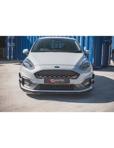 sport Durabilité Lame de Pare-chocs Avant FORD FIESTA Mk8 ST / ST-LINE - Maxton